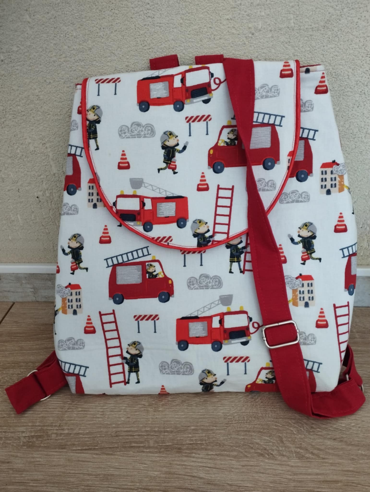 sac à dos pompier