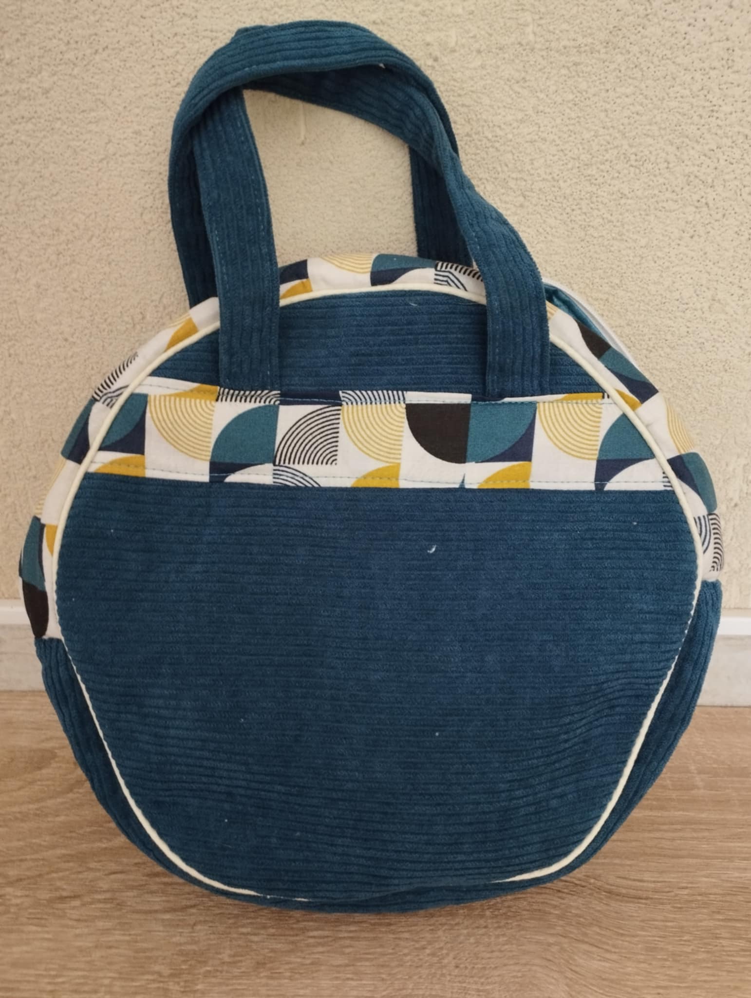 sac macaron bleu