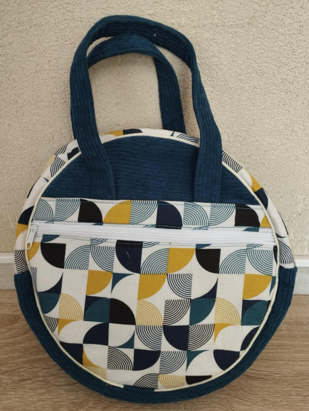 sac macaron bleu